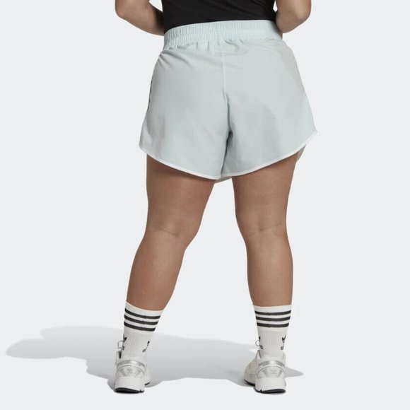 adidas Originals Women's Always Original Laced Shorts (Plus Size) HK5100 NWT - Picture 2 of 6